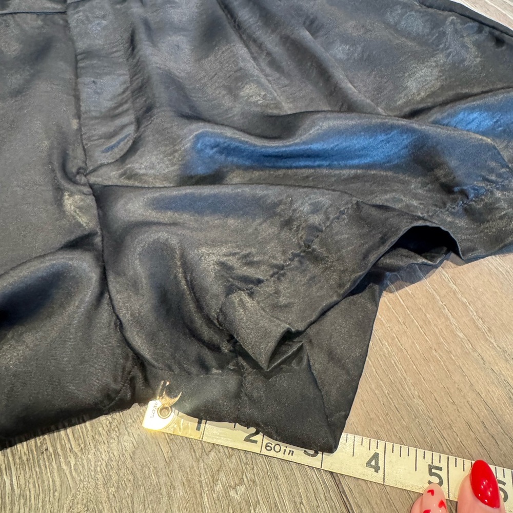 Zara High Waist Black Women's Shorts - Picture 6 of 10